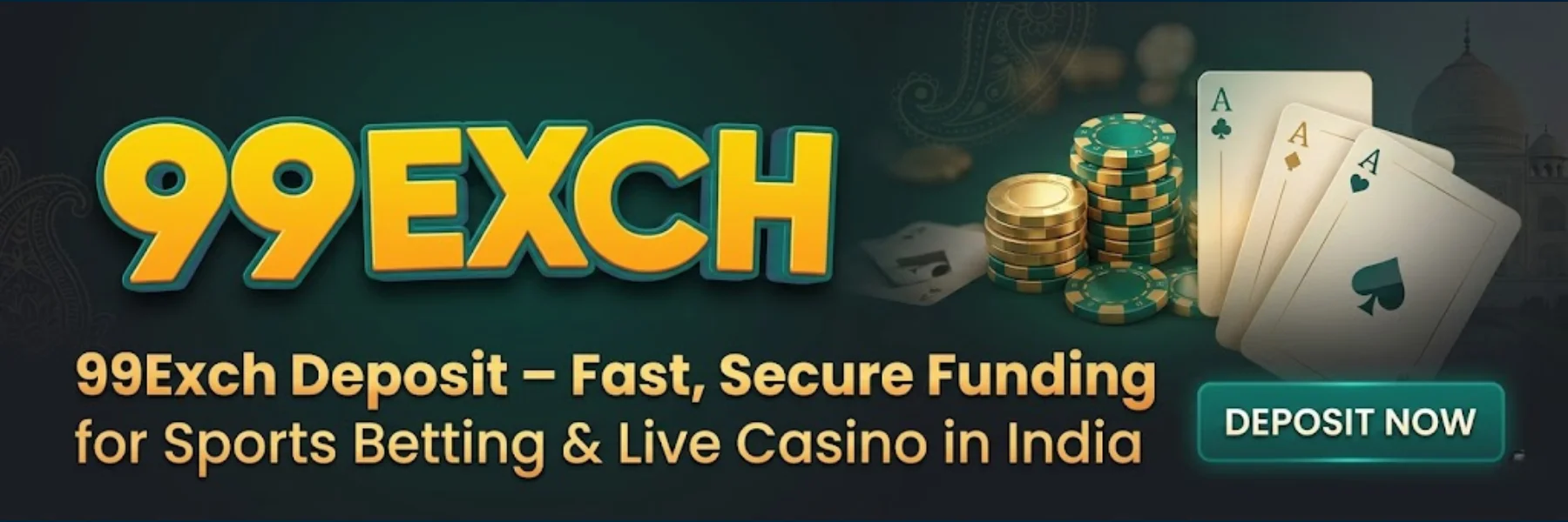 99Exch Deposit – Fast, Secure Funding for Sports Betting & Live Casino in India