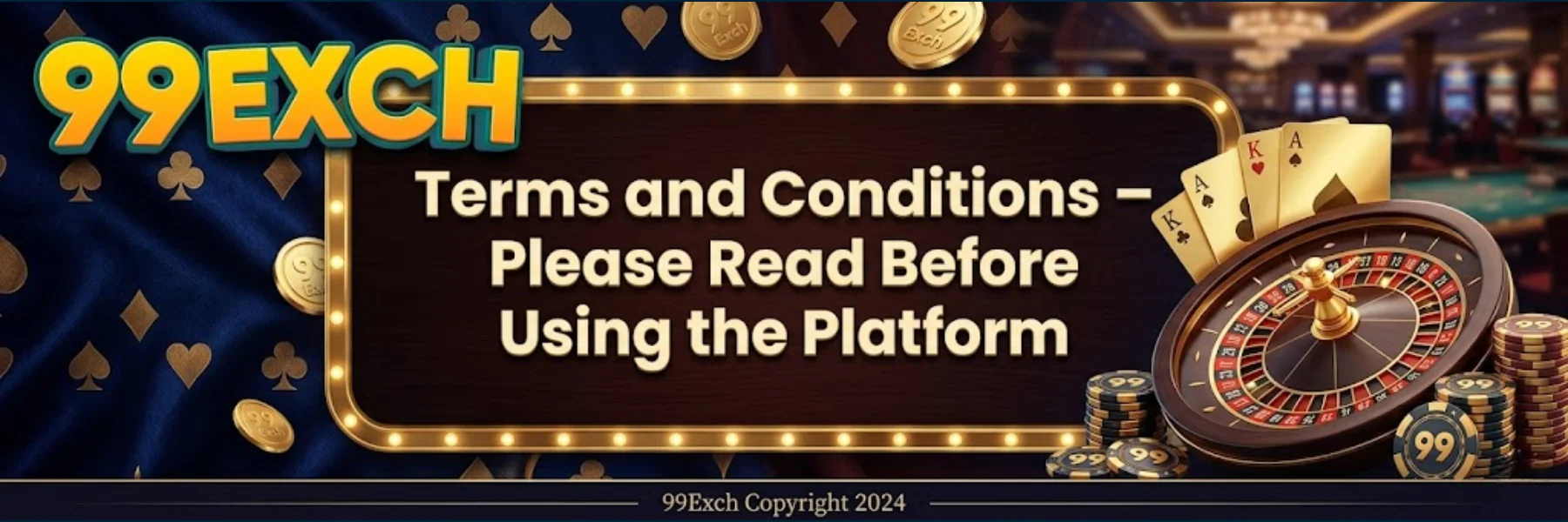 99Exch Terms and Conditions – Please Read Before Using the Platform